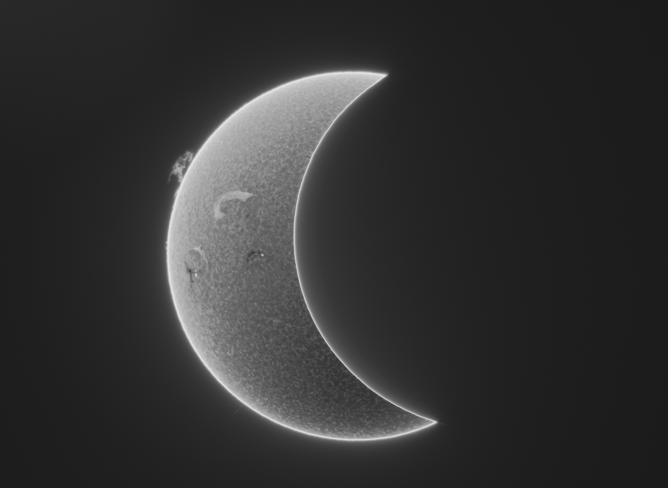 Partielle Sonnenfinsternis — Rorschach, Schweiz, 12. August 2026, von Lucas Gatsas